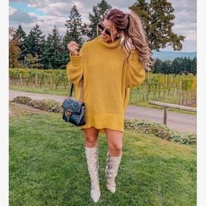 Cocoa Knit Turtleneck Sweater | Poshmark